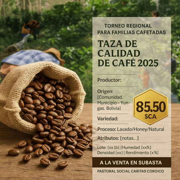 Indalicio Tarqui — Calama, Caranavi (Yungas) - 85,50